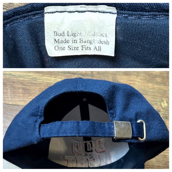 Vintage Bud Light Athletics Hat - Picture 7 of 7